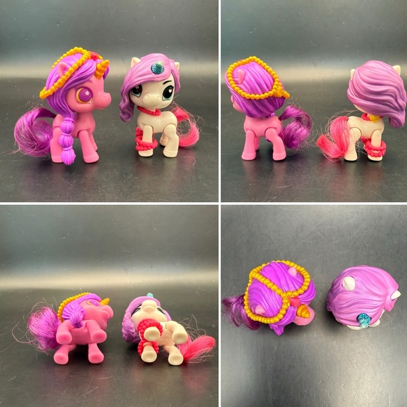 Lot x 12 Zuru Surprise Unicorn Squad 2.5" Figures Glitter Hair Shoes Accessories - Picture 3 of 8